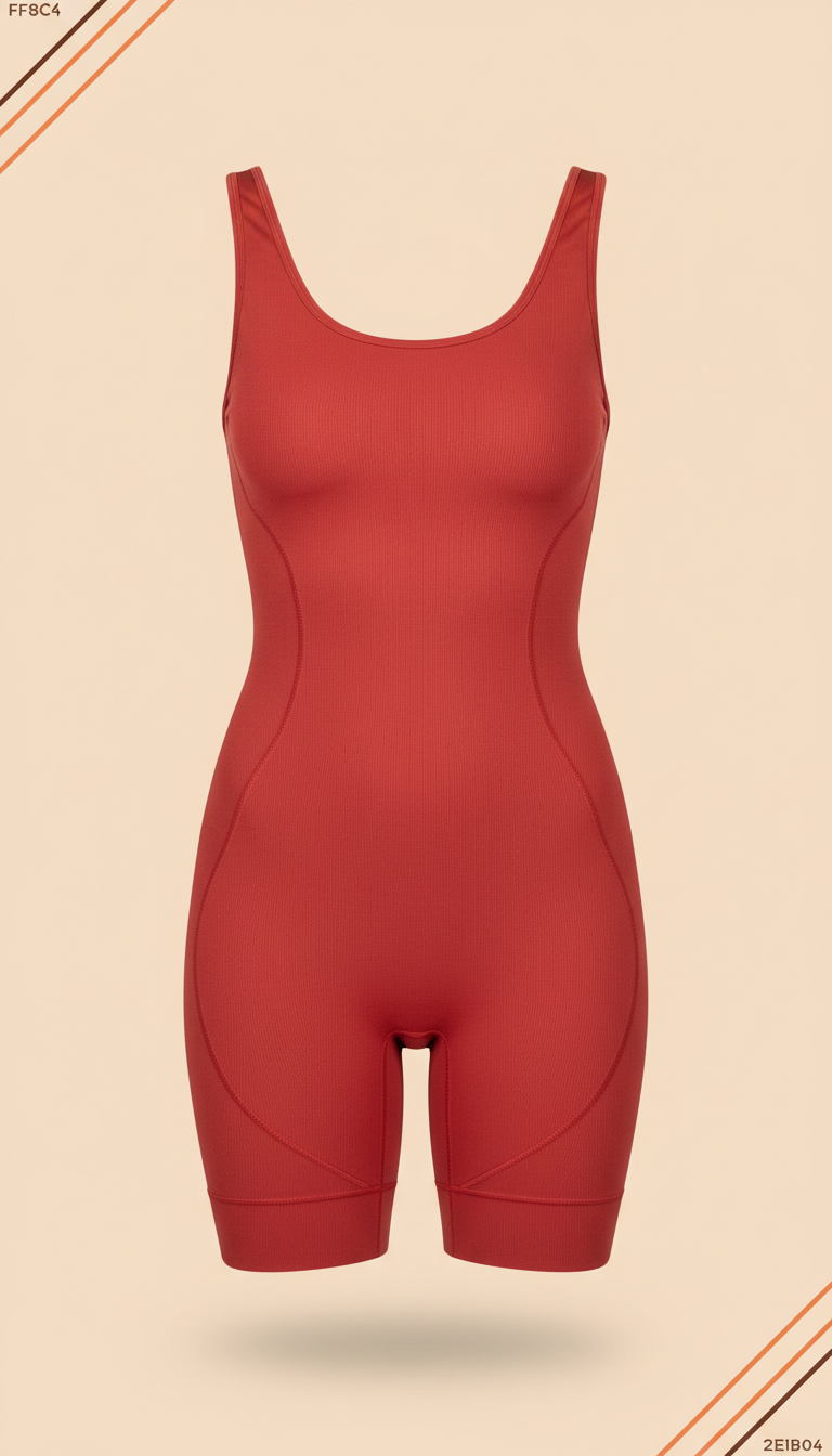Spice Red Full-Body Shaping Slip