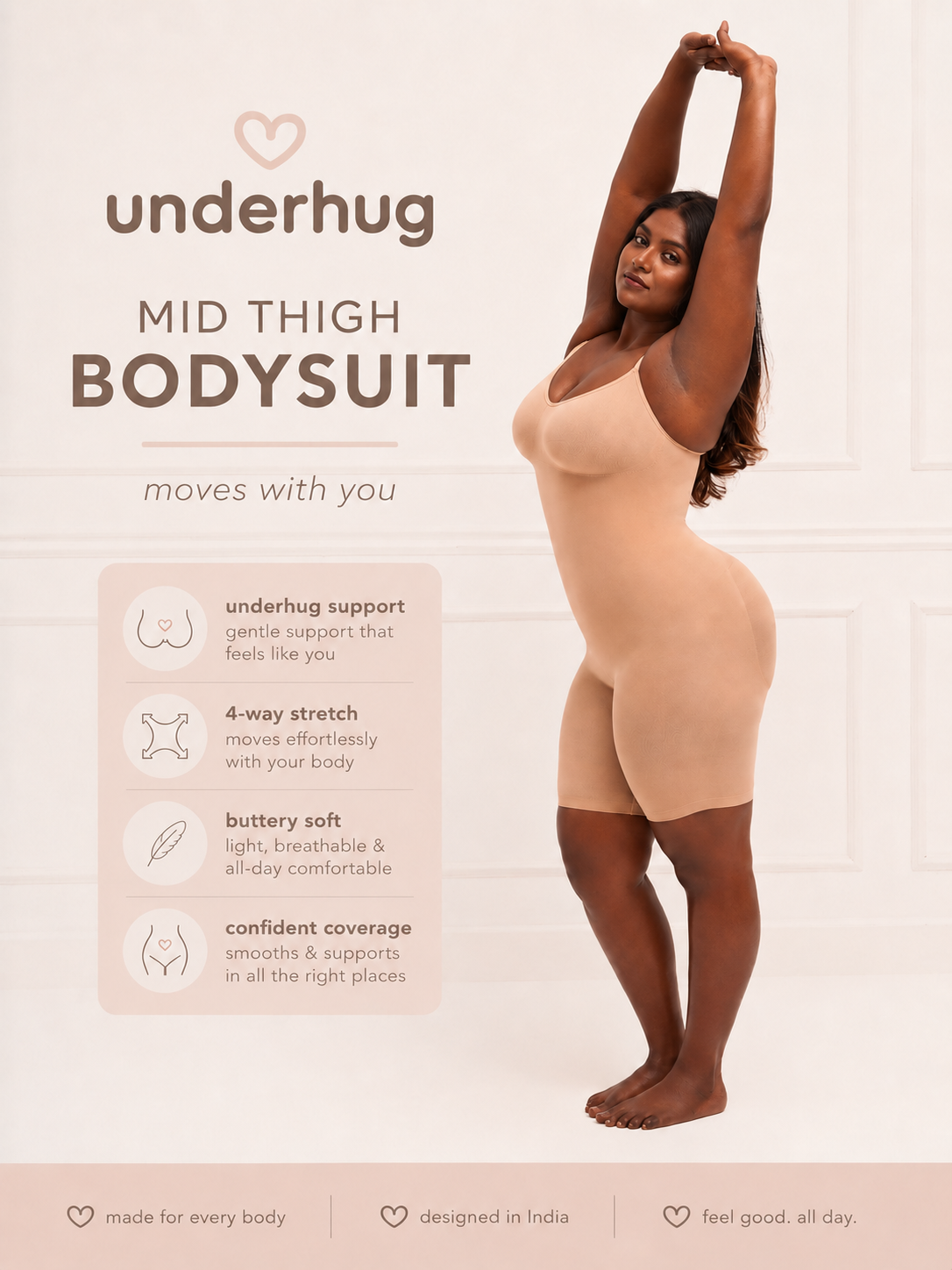 Mid Thigh Bodysuit